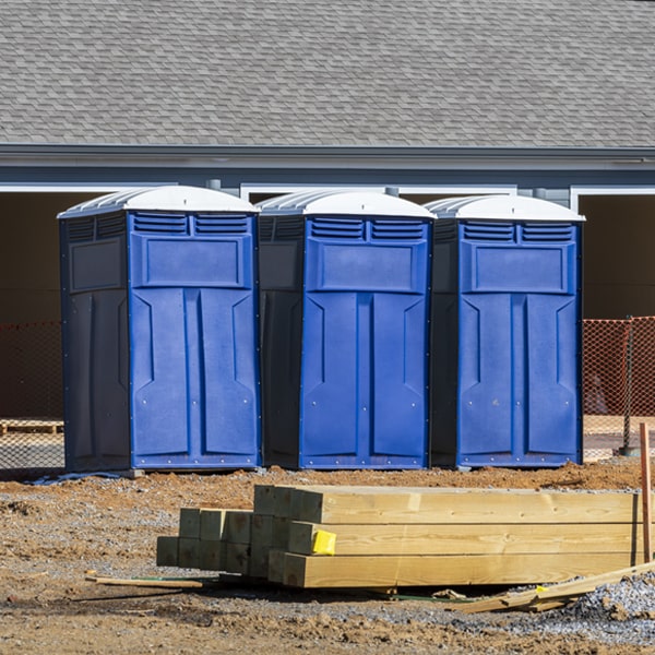 how can i report damages or issues with the porta potties during my rental period in Fenelton Pennsylvania